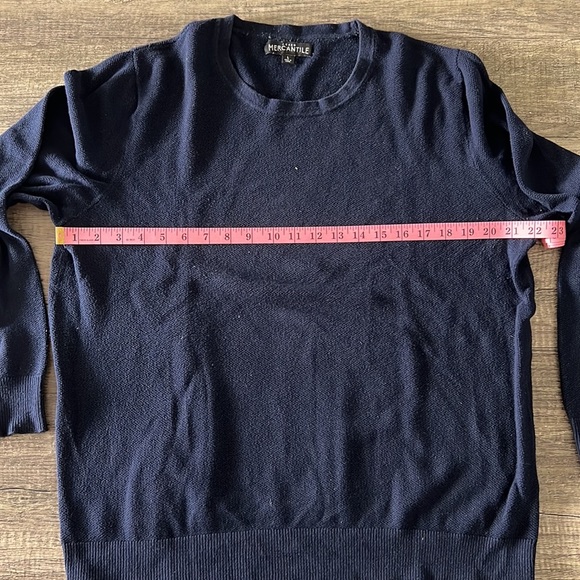 JCrew Mercantile Thermal Sweater - Large - Navy Blue - Picture 5 of 6